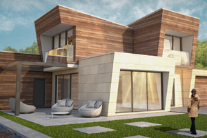 3d vivienda prefabricada
